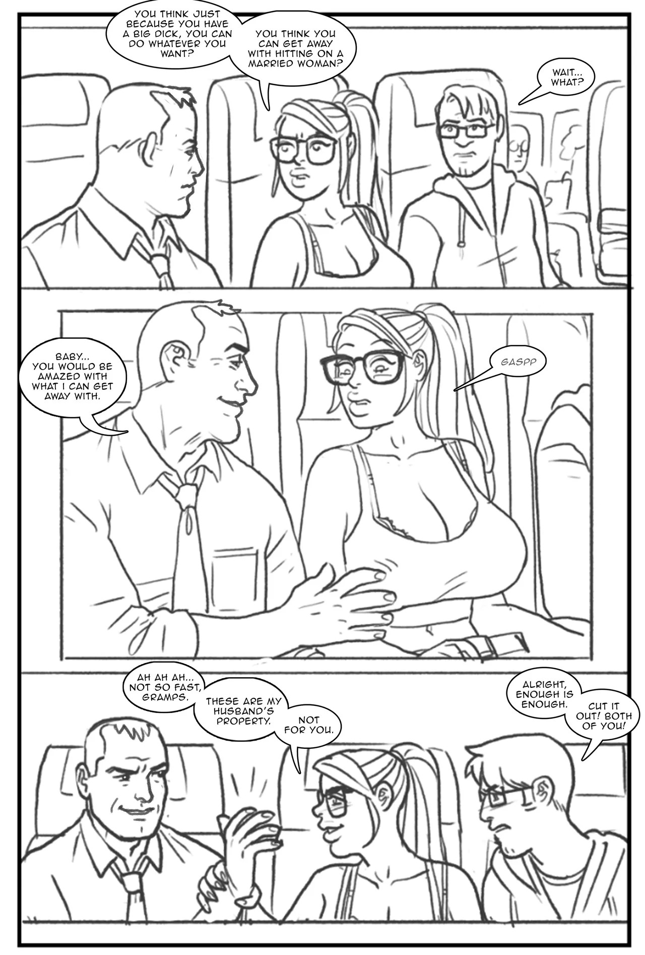 Hipster Chicks Love Big Dicks Porn Comic english 19