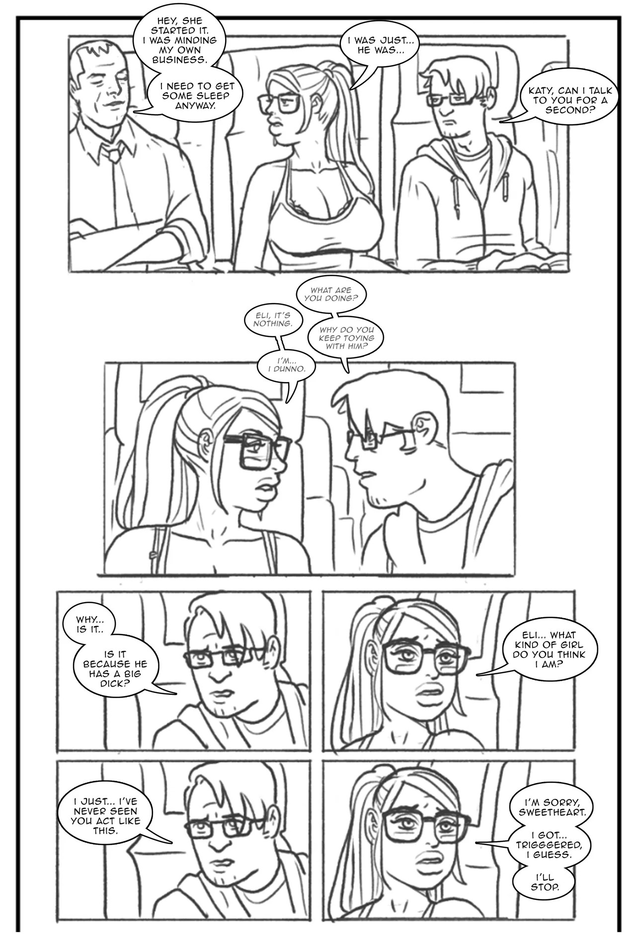 Hipster Chicks Love Big Dicks Porn Comic english 20