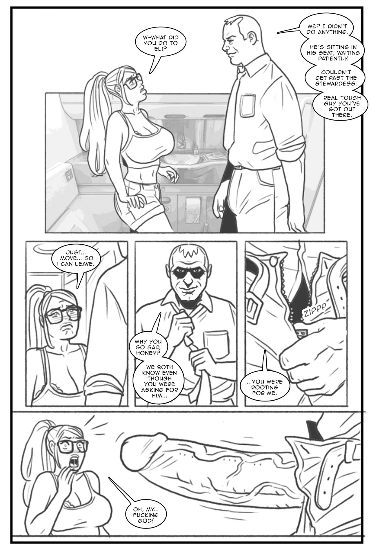 Hipster Chicks Love Big Dicks Porn Comic english 30