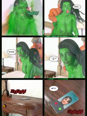 Hulk: Bustier Part 2 Porn Comic english 10