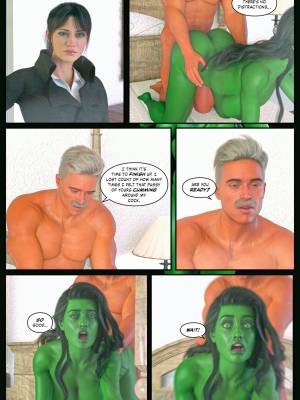 Hulk: Bustier Part 2 Porn Comic english 18