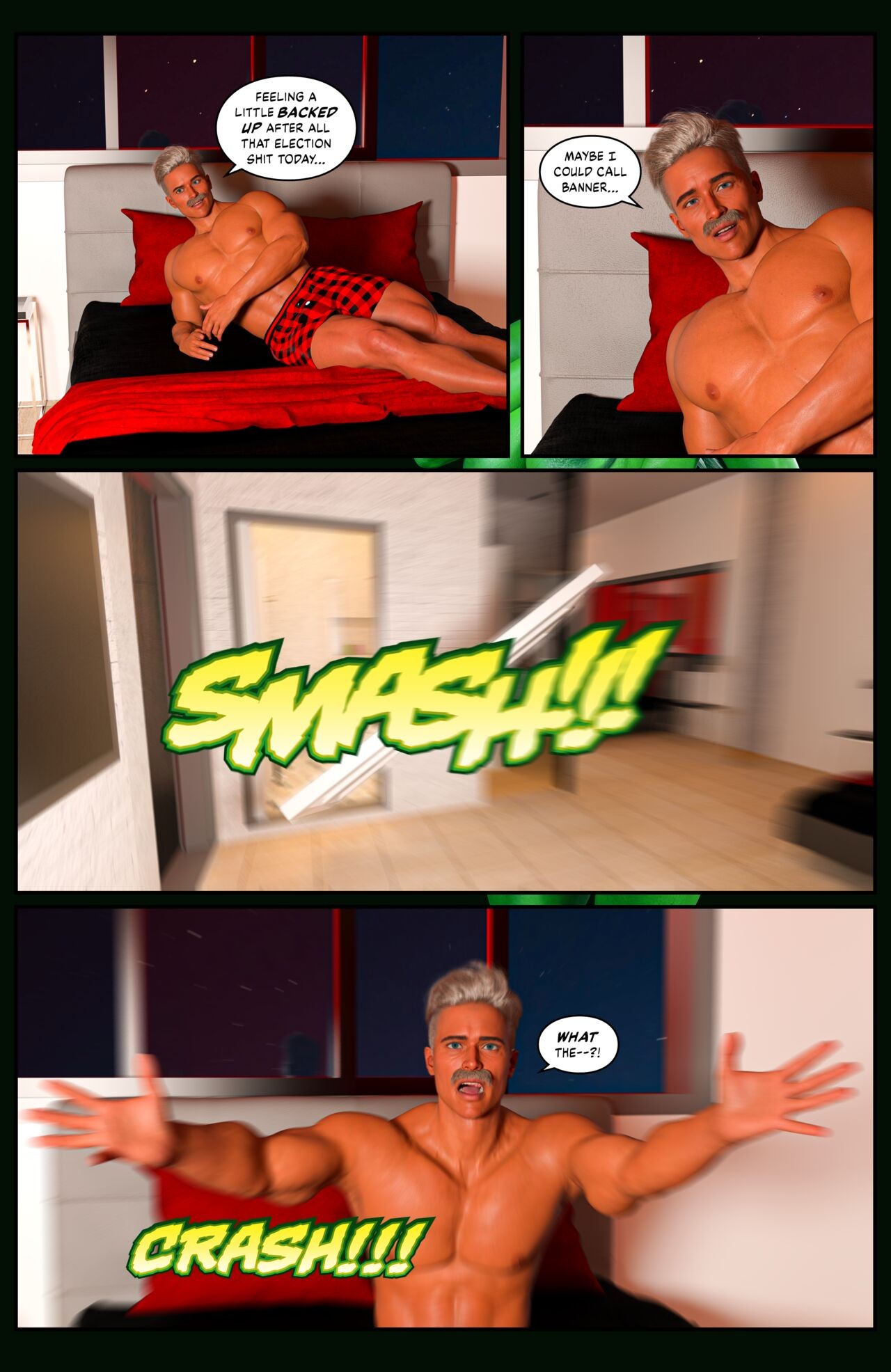 Hulk: Bustier Part 2 Porn Comic english 25