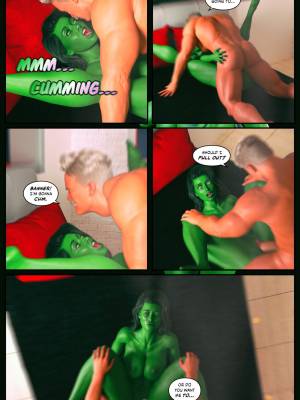 Hulk: Bustier Part 2 Porn Comic english 32