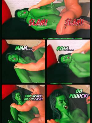 Hulk: Bustier Part 2 Porn Comic english 33