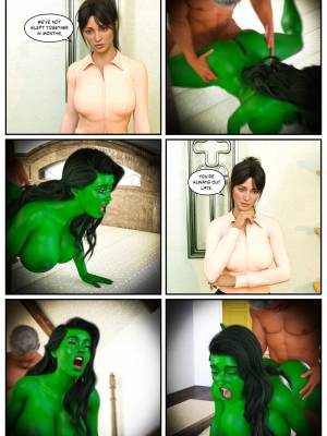 Hulk: Bustier Part 3 Porn Comic english 10