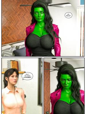 Hulk: Bustier Part 3 Porn Comic english 14