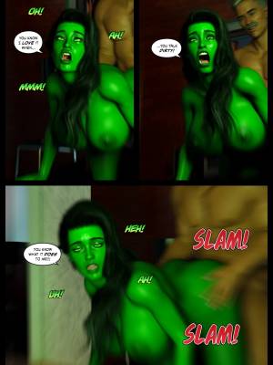 Hulk: Bustier Part 3 Porn Comic english 16