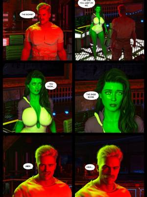 Hulk: Bustier Part 4 Porn Comic english 07