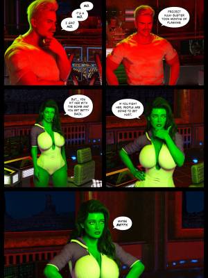 Hulk: Bustier Part 4 Porn Comic english 08