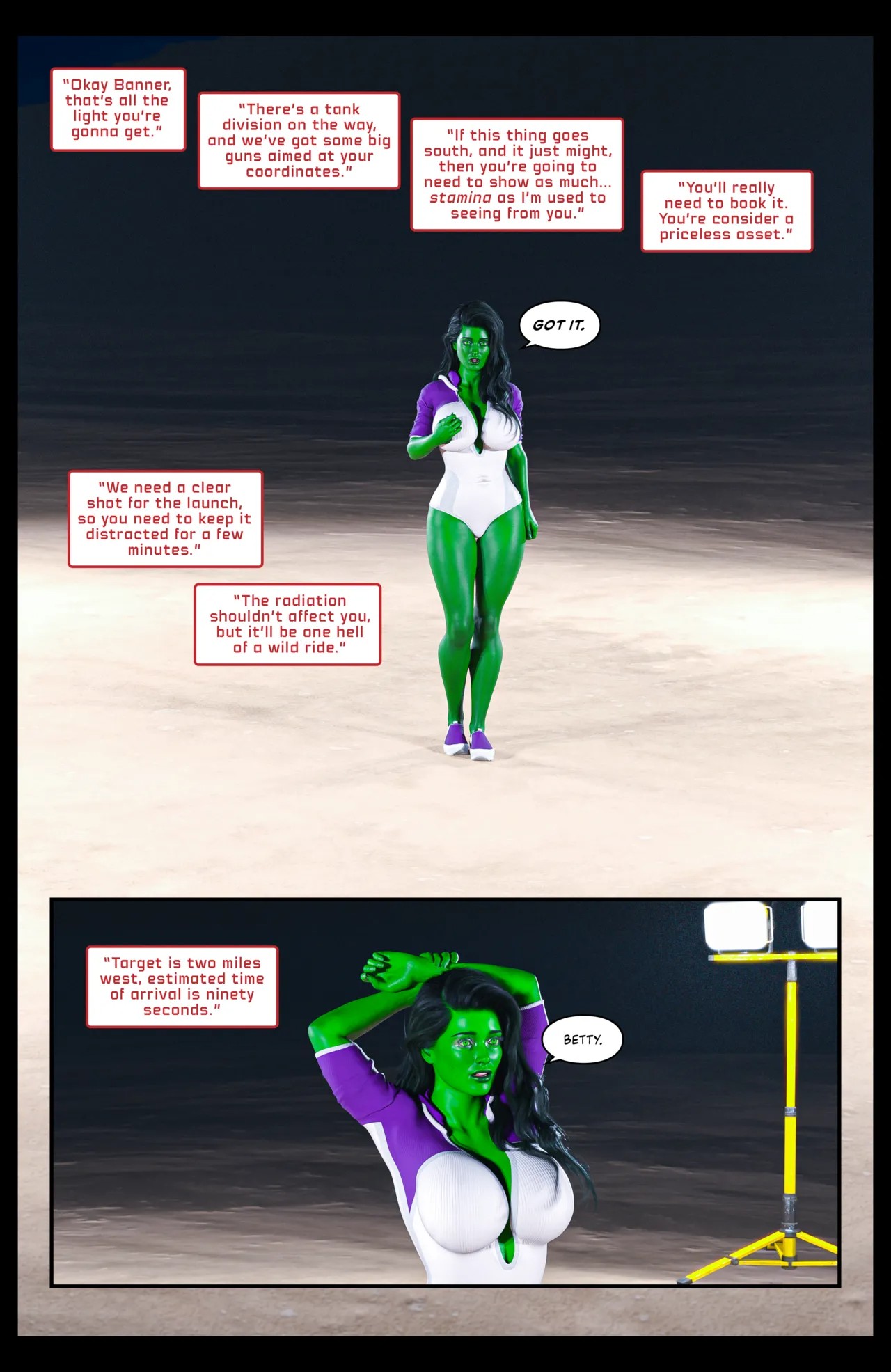 Hulk: Bustier Part 4 Porn Comic english 11