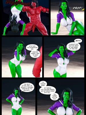 Hulk: Bustier Part 4 Porn Comic english 14