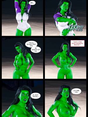 Hulk: Bustier Part 4 Porn Comic english 16