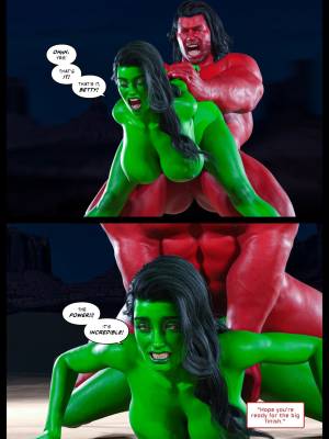 Hulk: Bustier Part 4 Porn Comic english 17