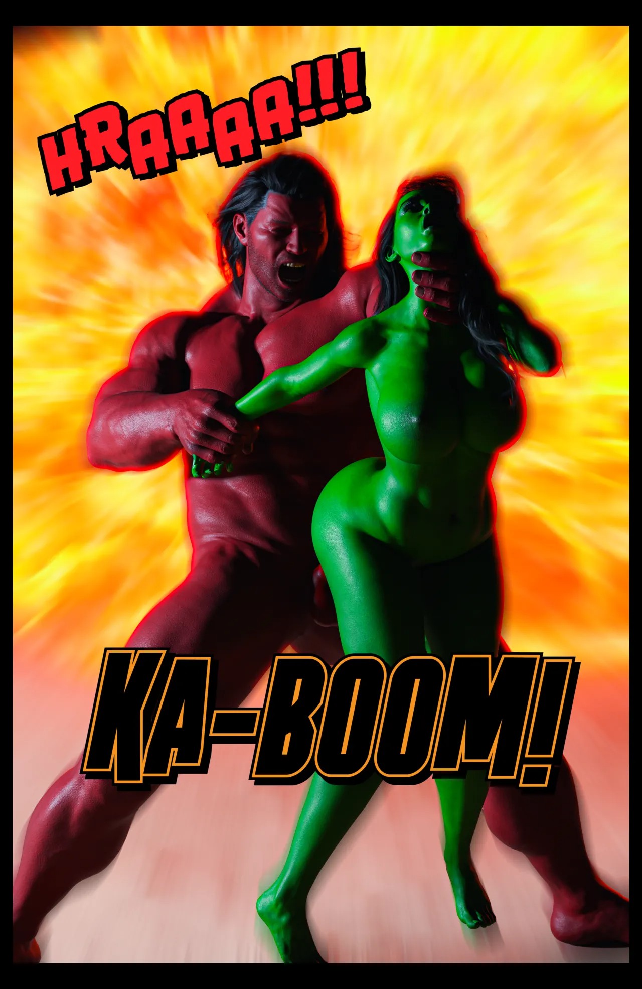 Hulk: Bustier Part 4 Porn Comic english 18