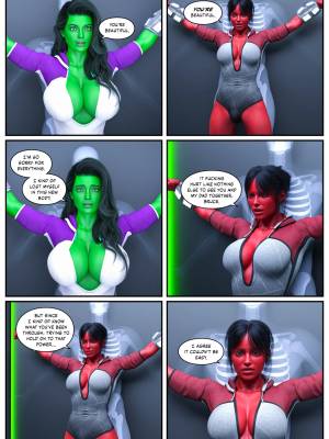 Hulk: Bustier Part 4 Porn Comic english 22