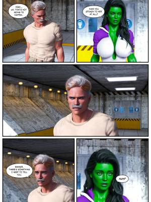 Hulk: Bustier Part 4 Porn Comic english 26