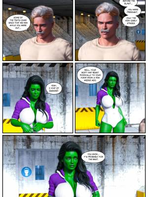 Hulk: Bustier Part 4 Porn Comic english 27