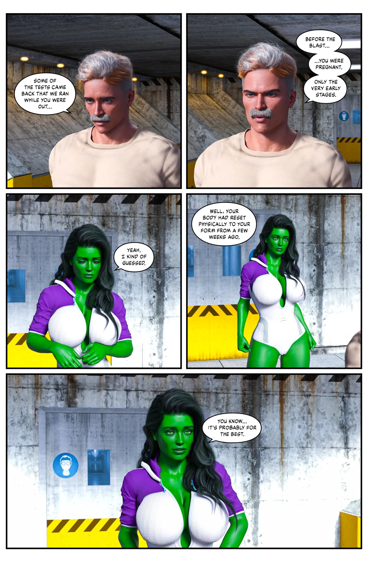 Hulk: Bustier Part 4 Porn Comic english 27