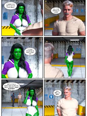 Hulk: Bustier Part 4 Porn Comic english 28