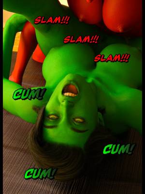 Hulk: Bustier Part 4 Porn Comic english 36