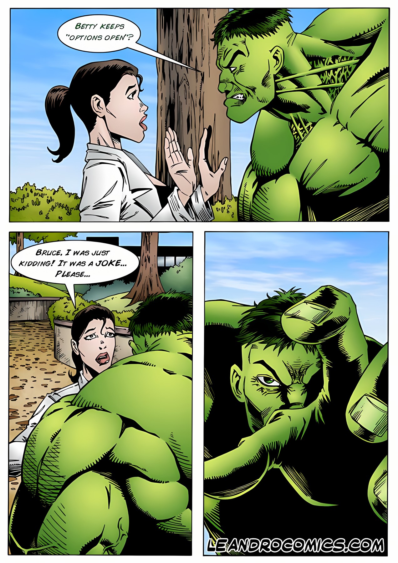 Hulk By Leandro Comics Porn Comic english 06