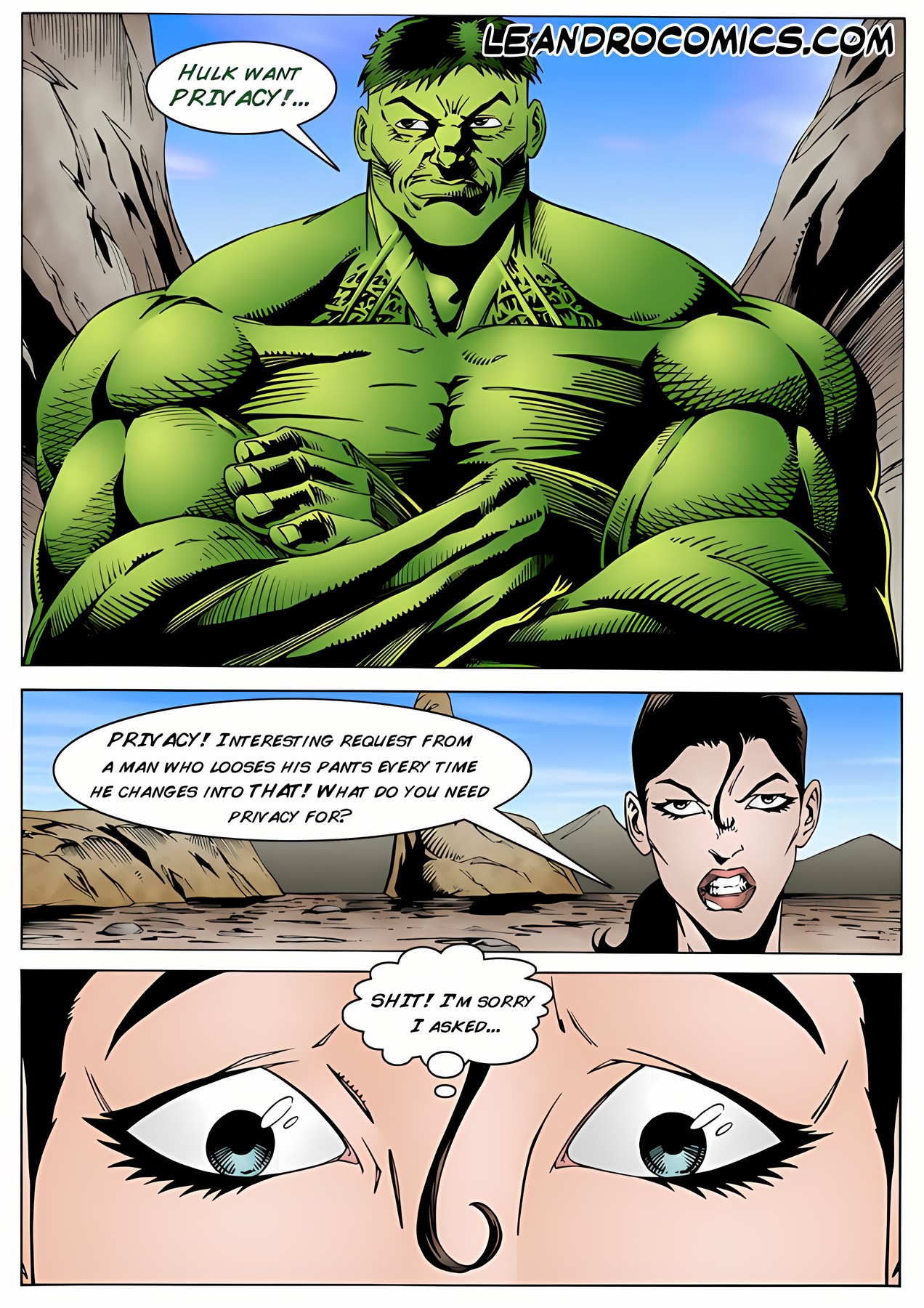 Hulk By Leandro Comics Porn Comic english 09