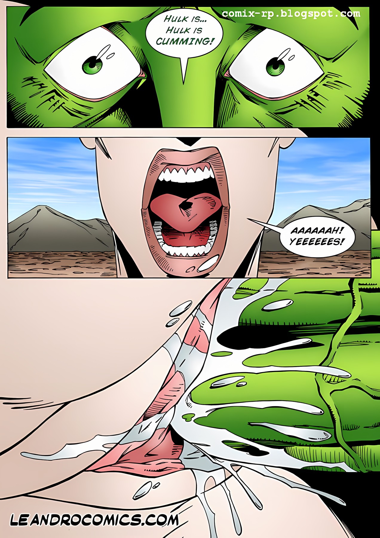 Hulk By Leandro Comics Porn Comic english 21