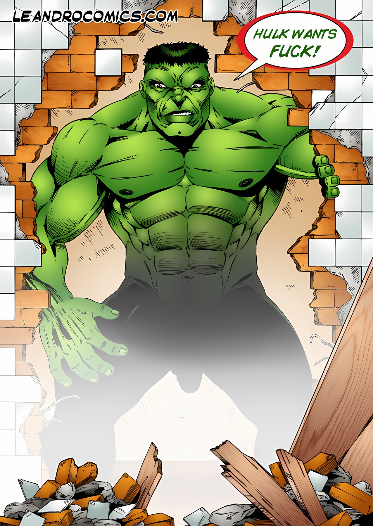 Hulk By Leandro Comics Porn Comic english 27