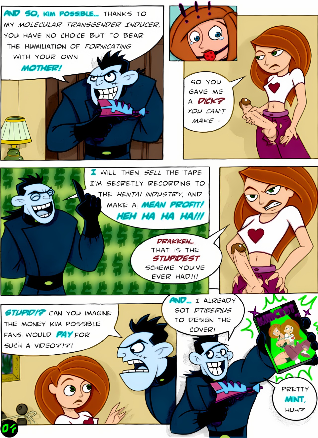 Kimcest By Dtiberius Porn Comic english 05