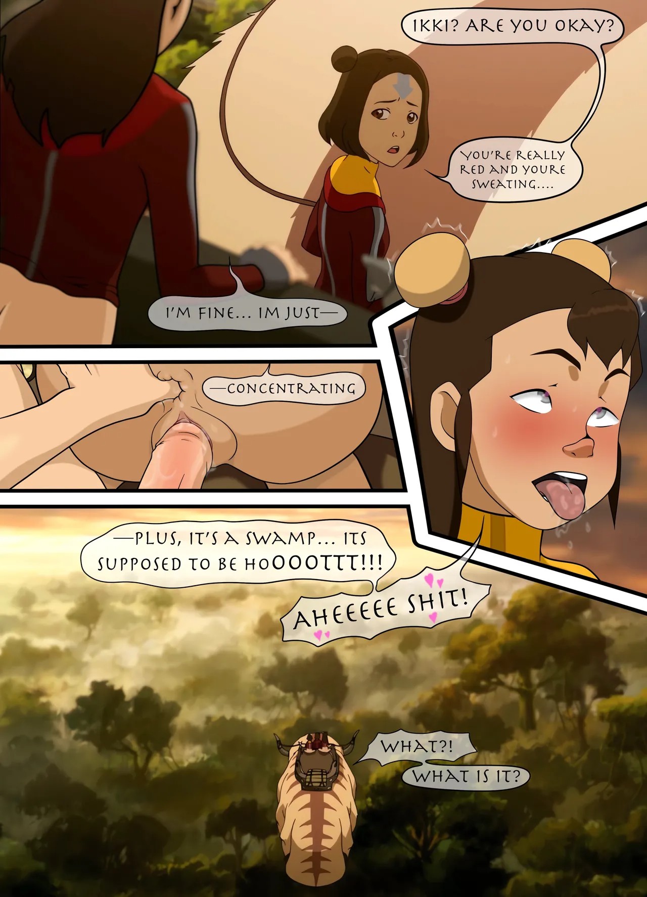 Korra Alone Porn Comic english 101