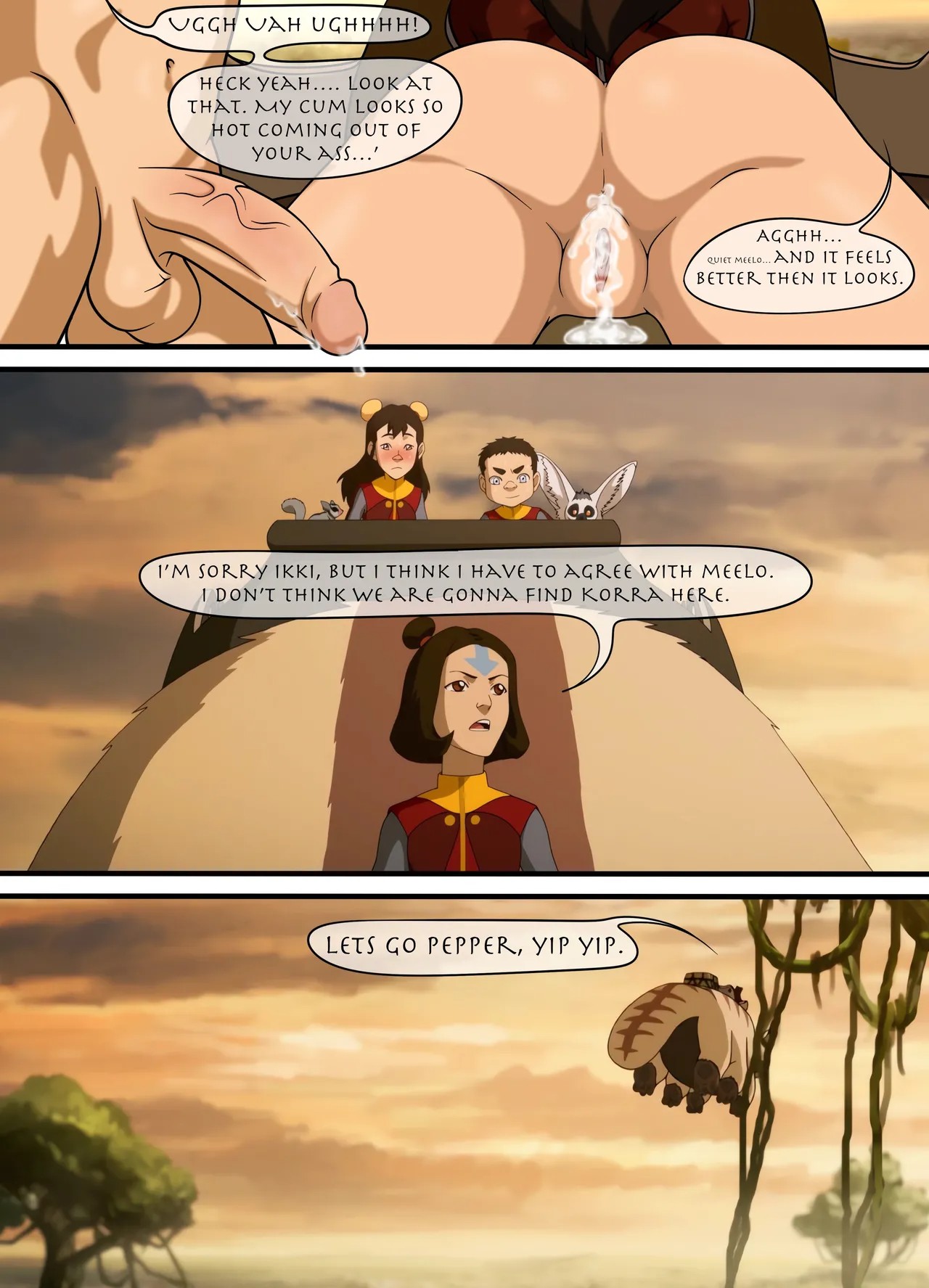 Korra Alone Porn Comic english 103