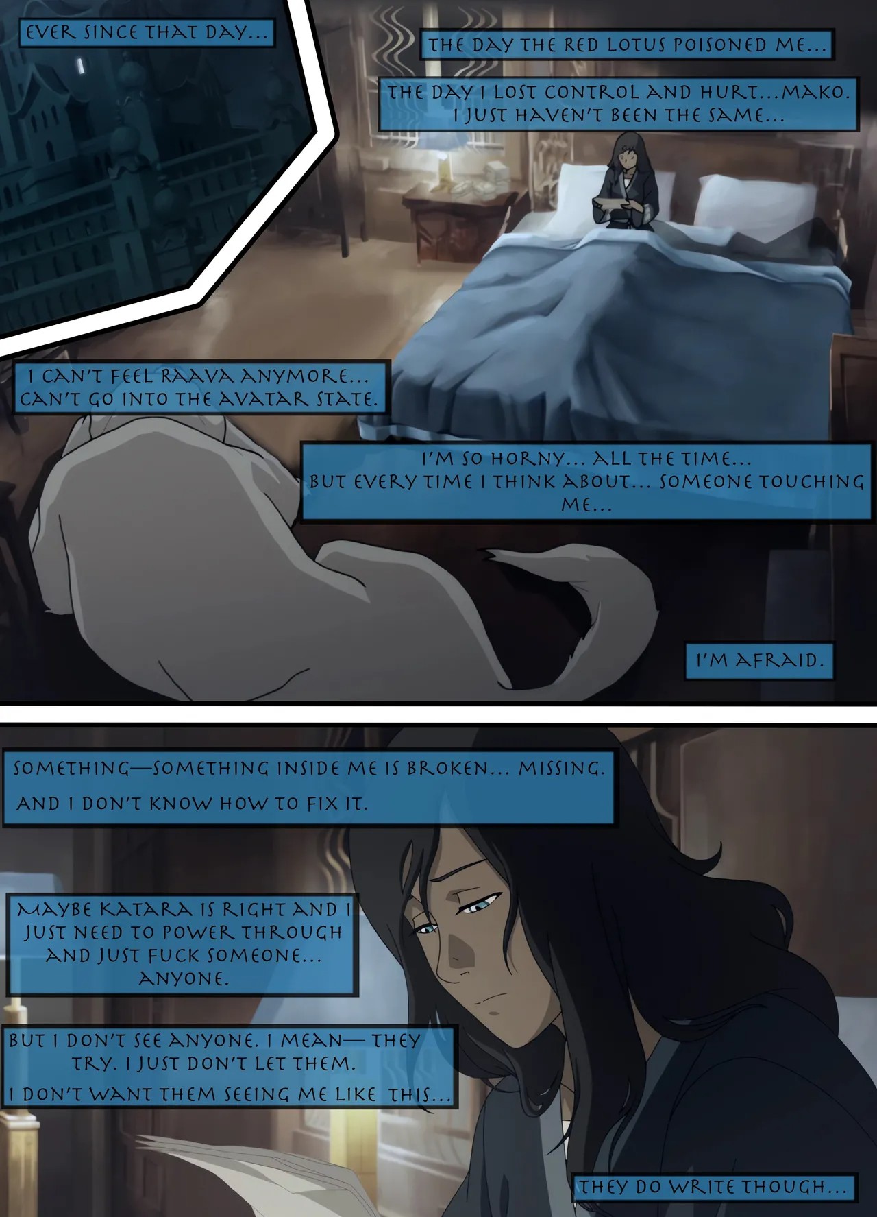 Korra Alone Porn Comic english 11