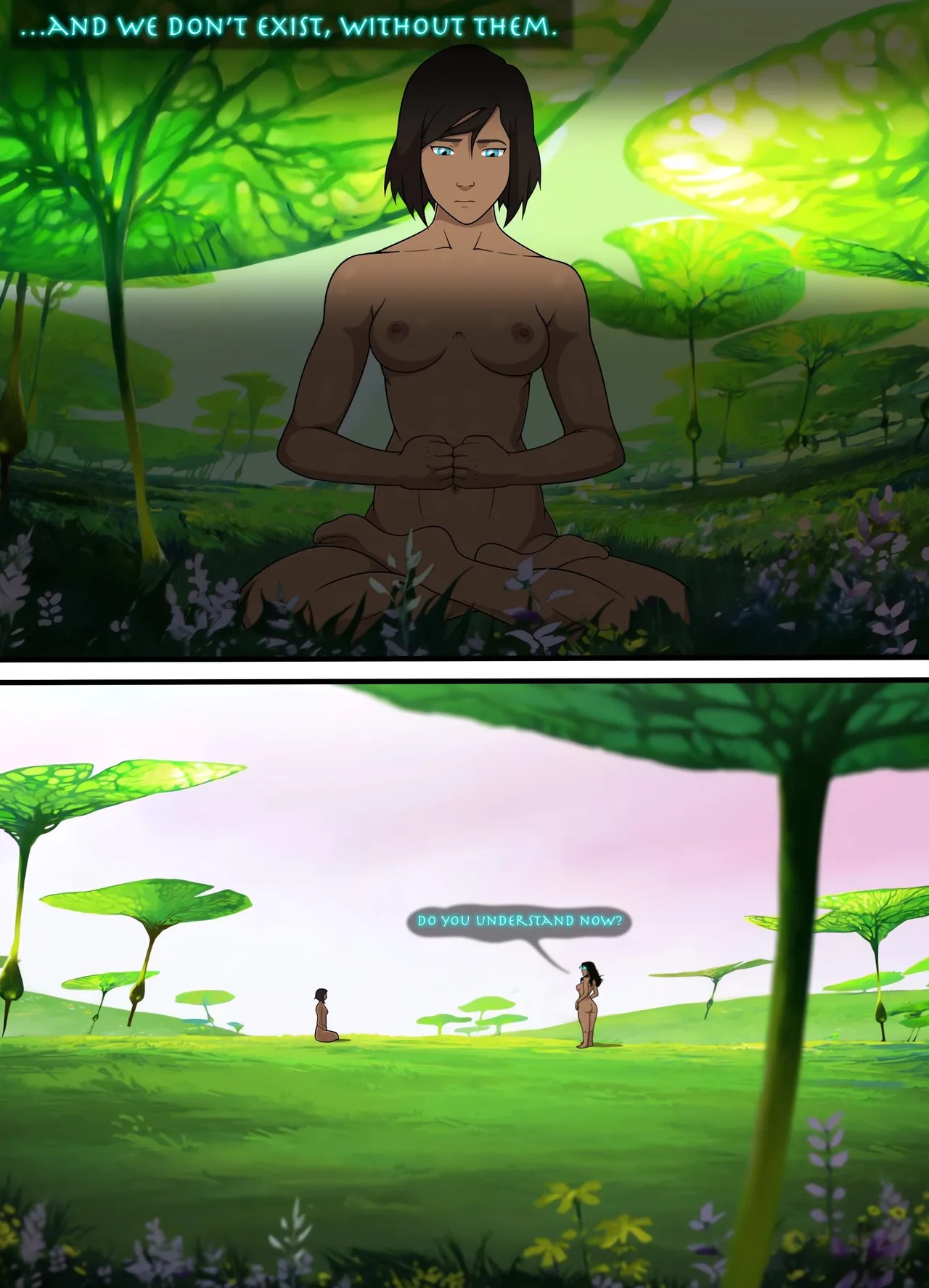 Korra Alone Porn Comic english 117