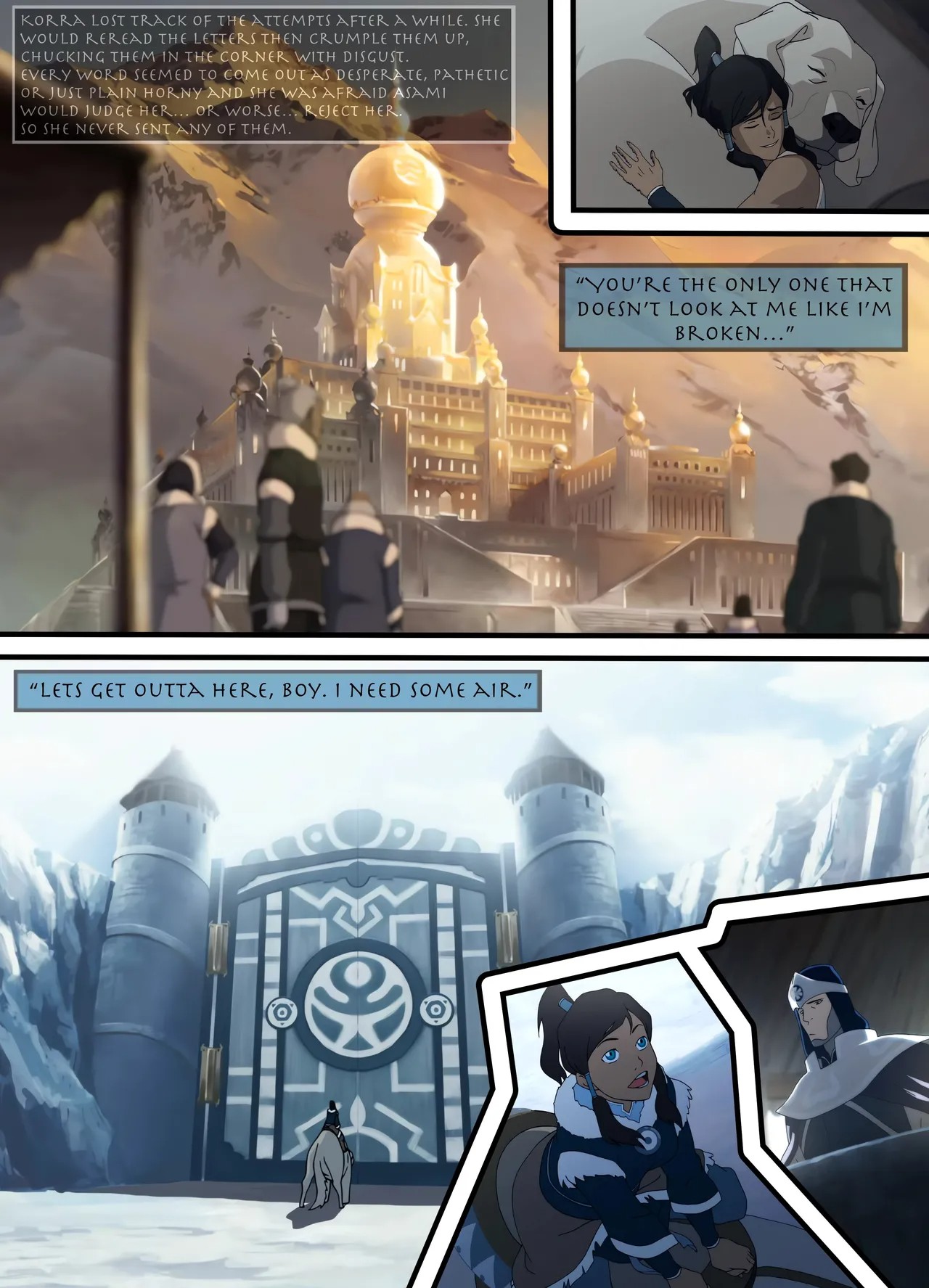 Korra Alone Porn Comic english 20