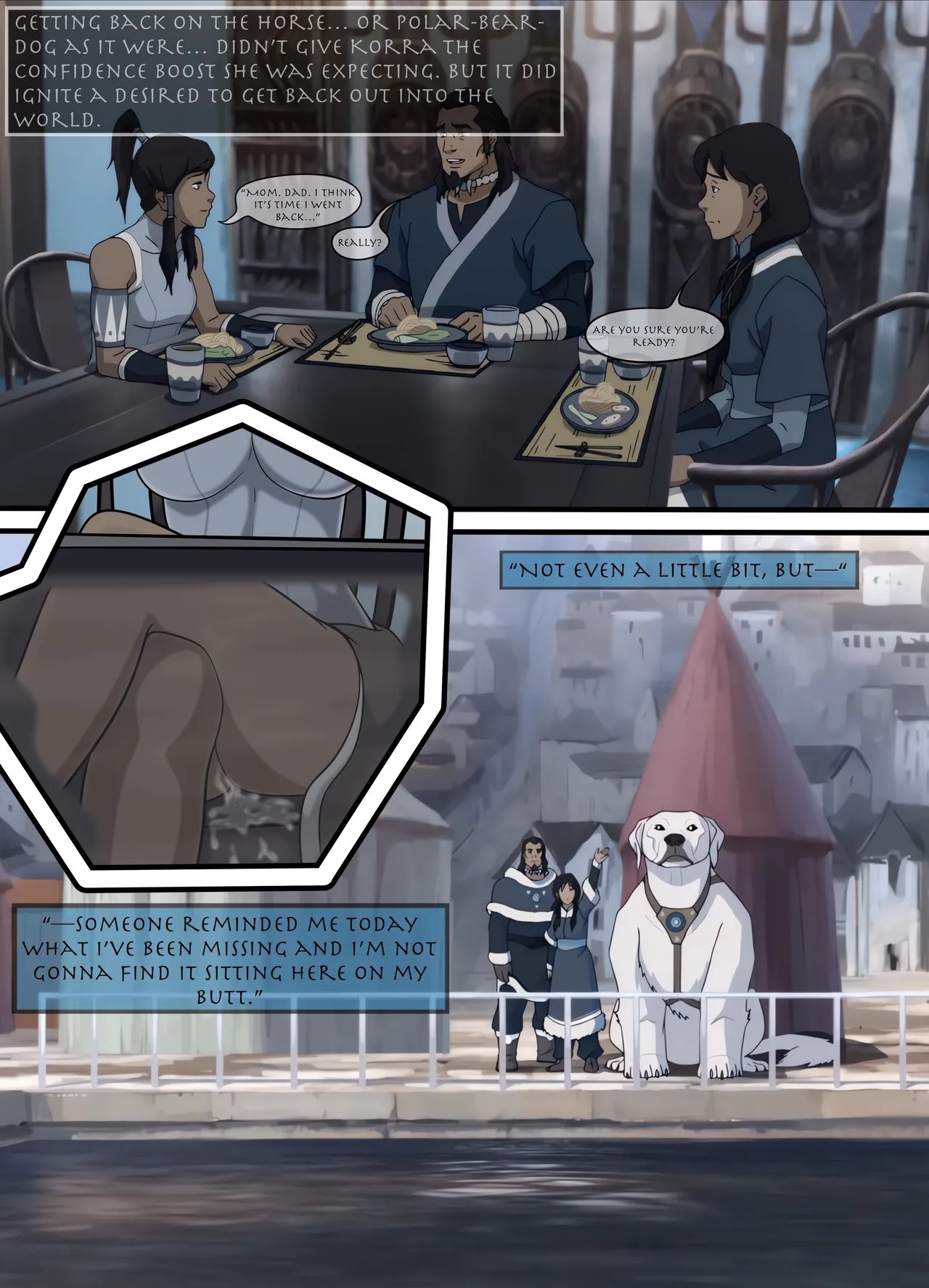 Korra Alone Porn Comic english 23