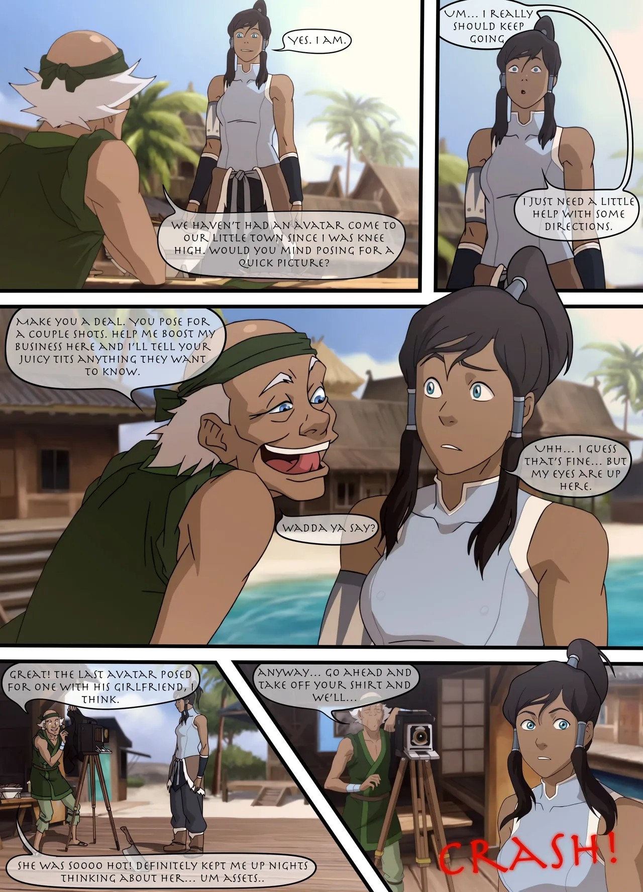 Korra Alone Porn Comic english 29