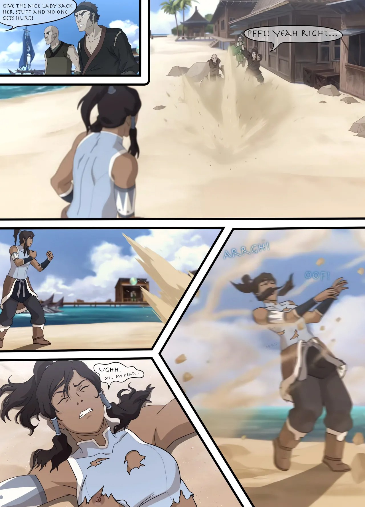 Korra Alone Porn Comic english 31