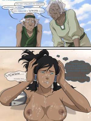 Korra Alone Porn Comic english 34