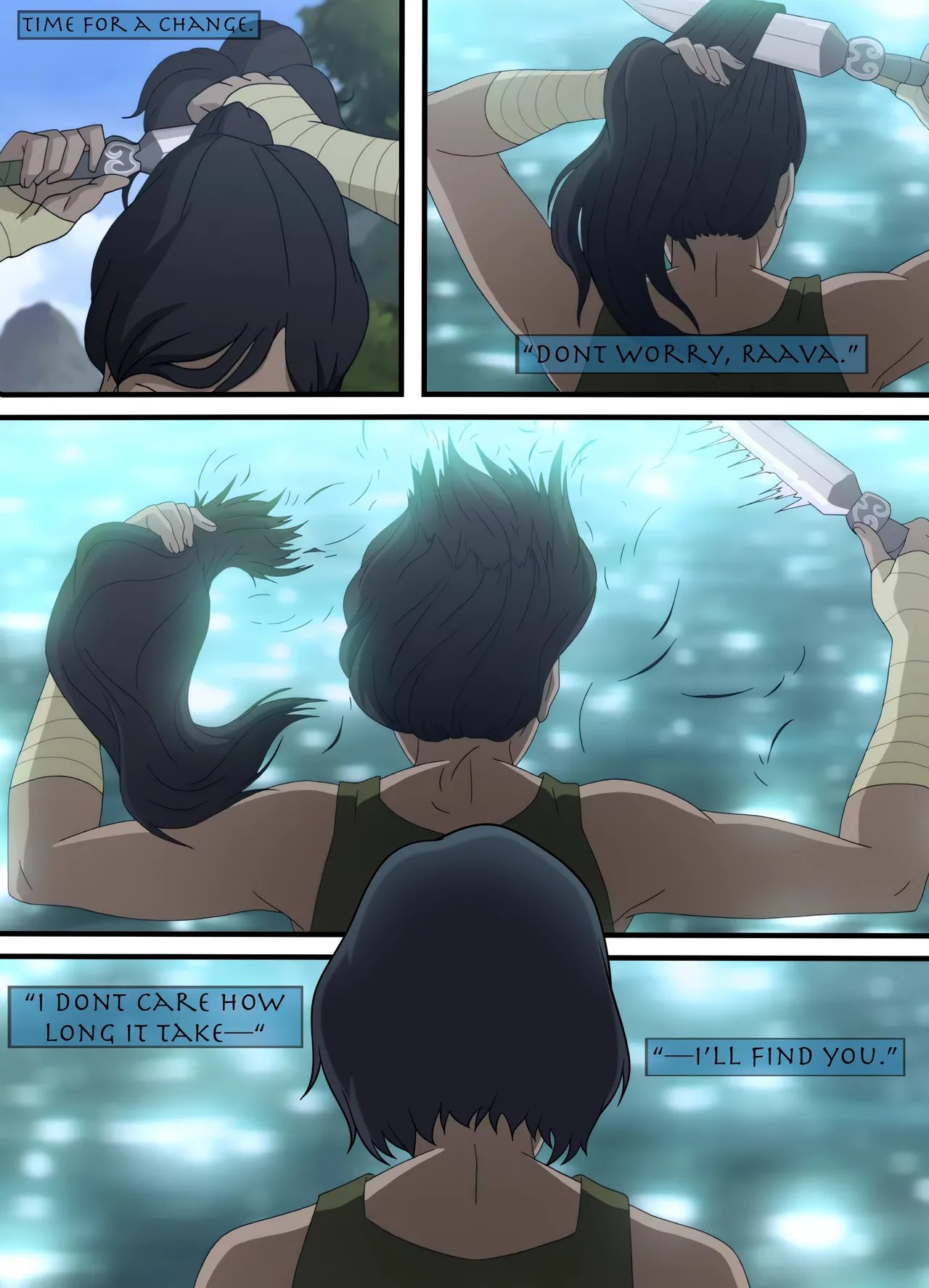 Korra Alone Porn Comic english 37