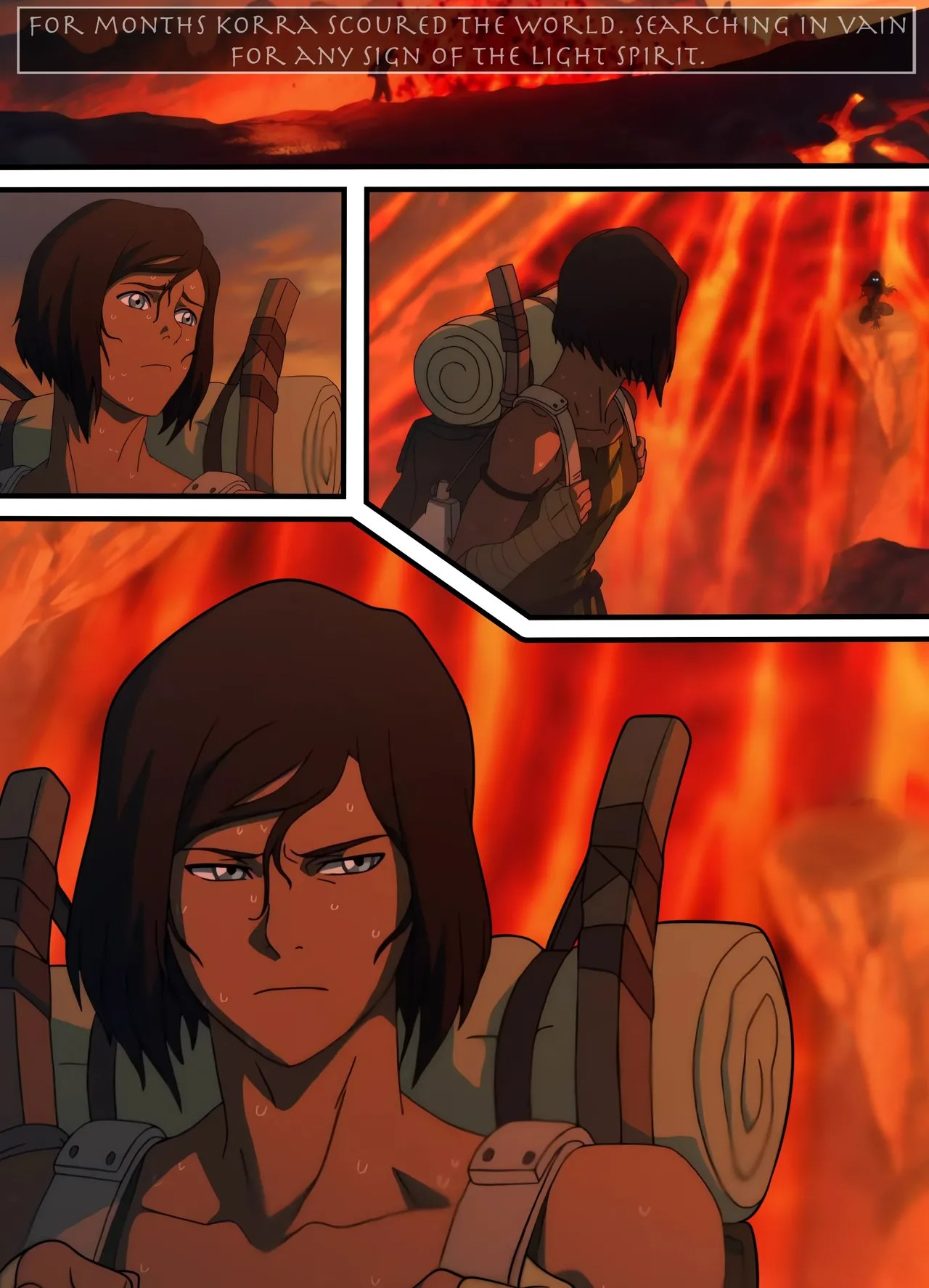 Korra Alone Porn Comic english 38