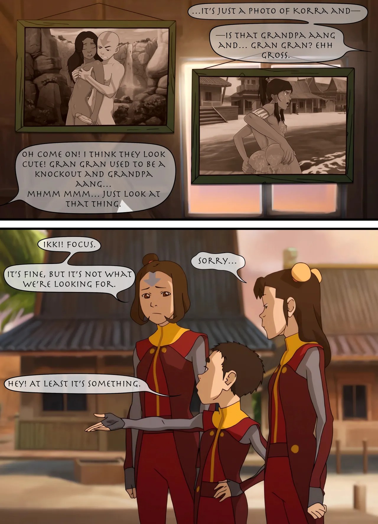 Korra Alone Porn Comic english 43