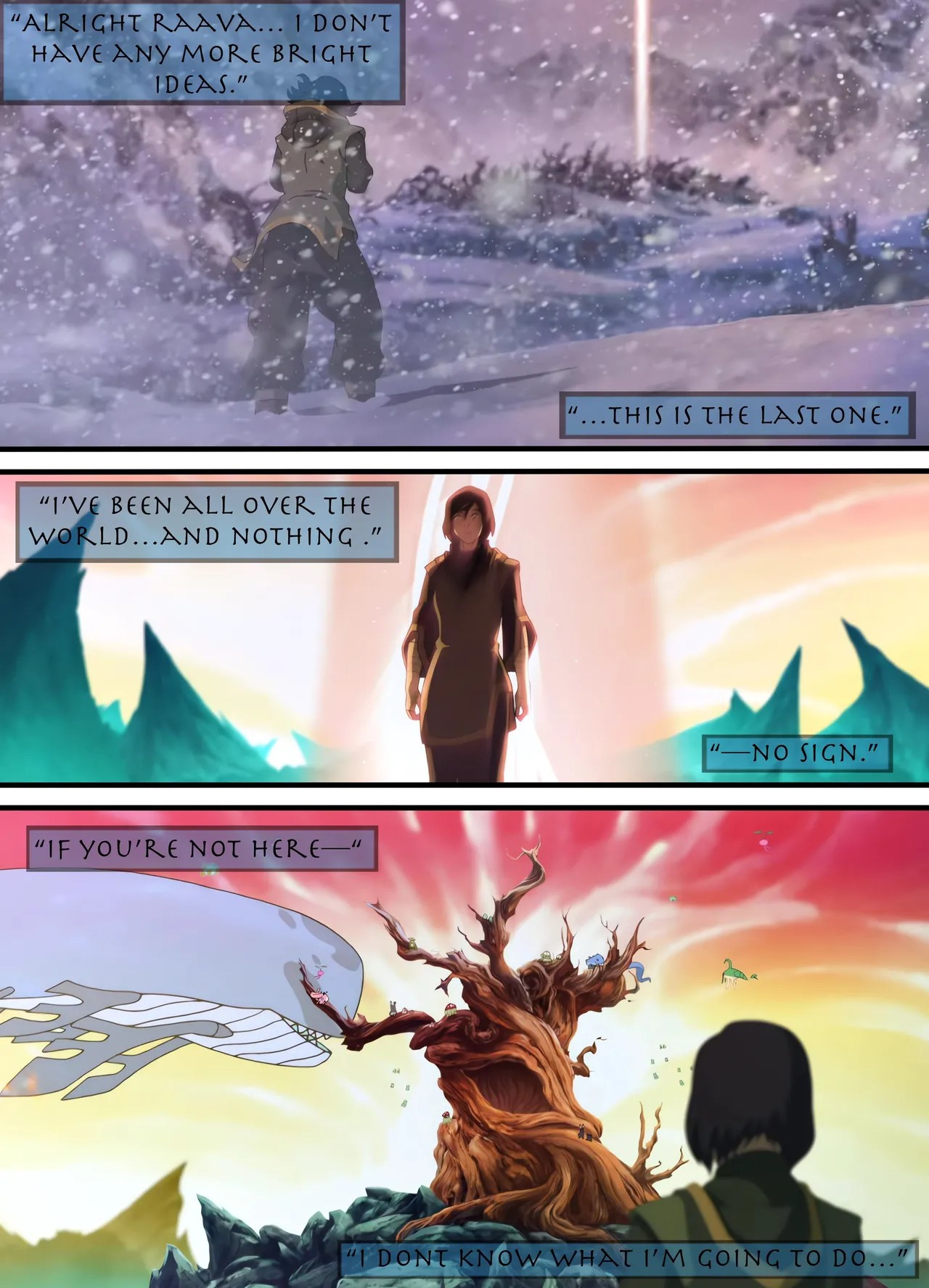 Korra Alone Porn Comic english 54