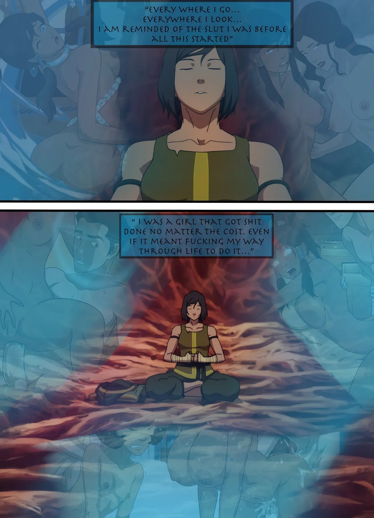 Korra Alone Porn Comic english 55