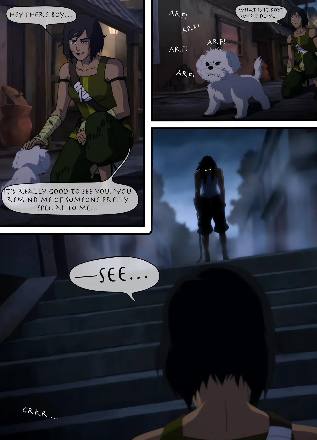 Korra Alone Porn Comic english 81