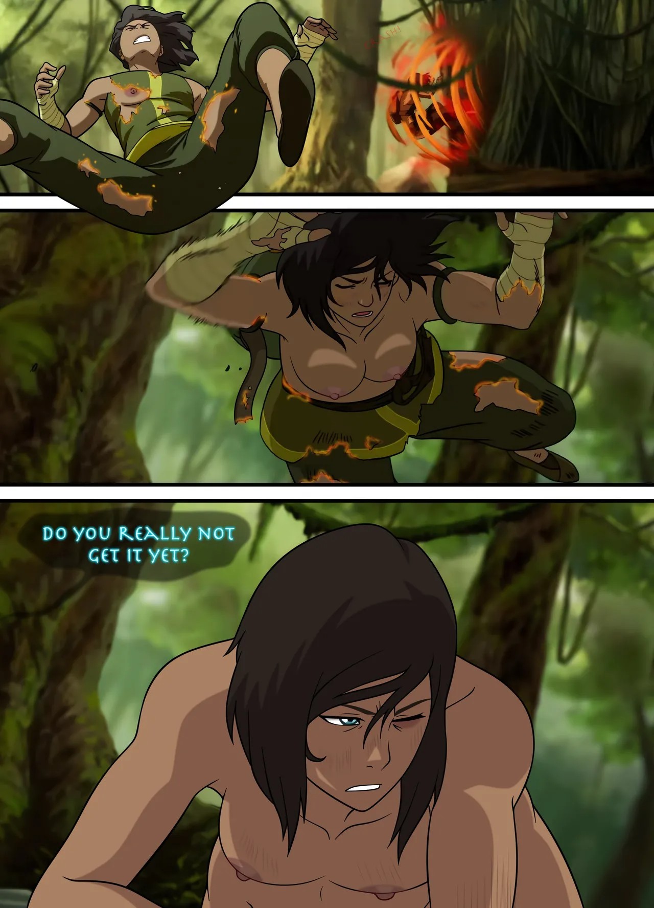 Korra Alone Porn Comic english 90