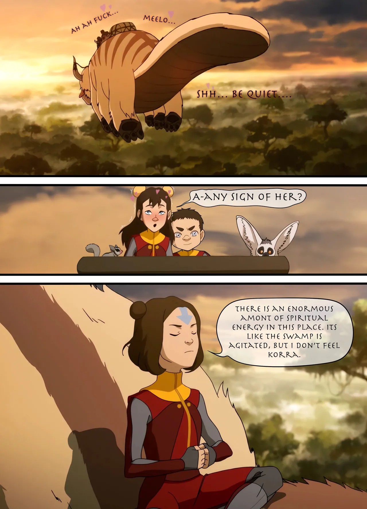 Korra Alone Porn Comic english 99