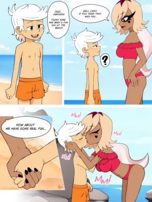 Lincosika's Beach Day Porn Comic english 02