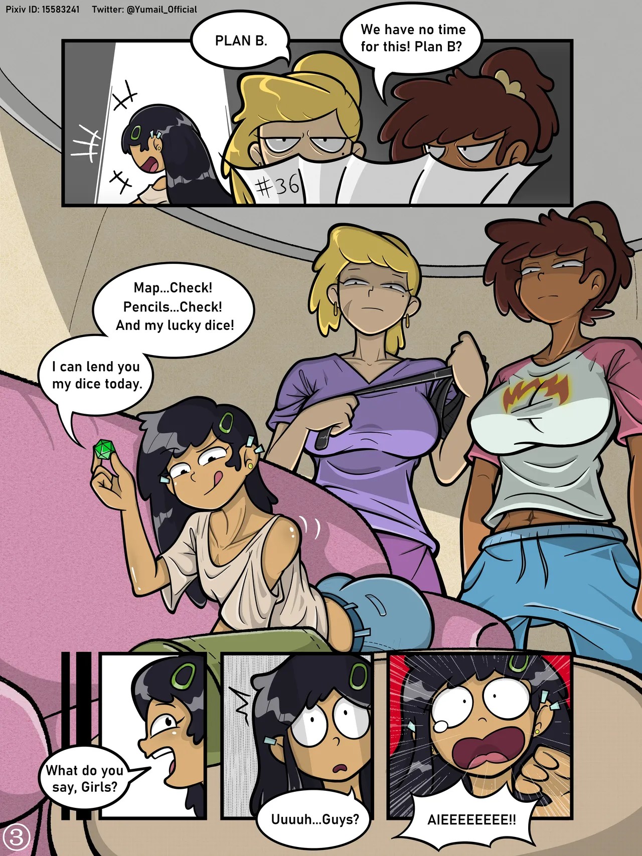 Marcy's Special TRPG Night Porn Comic english 05