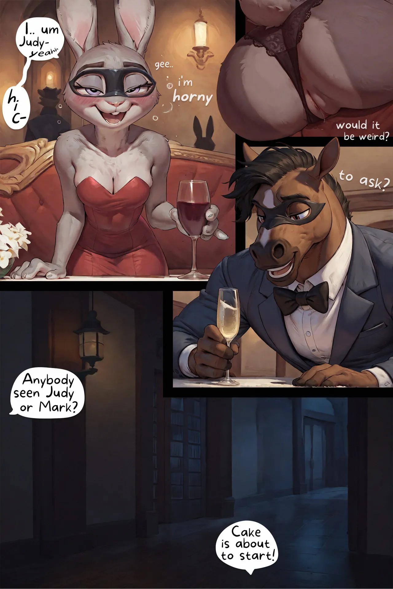 Midnight Masquerade Porn Comic english 04