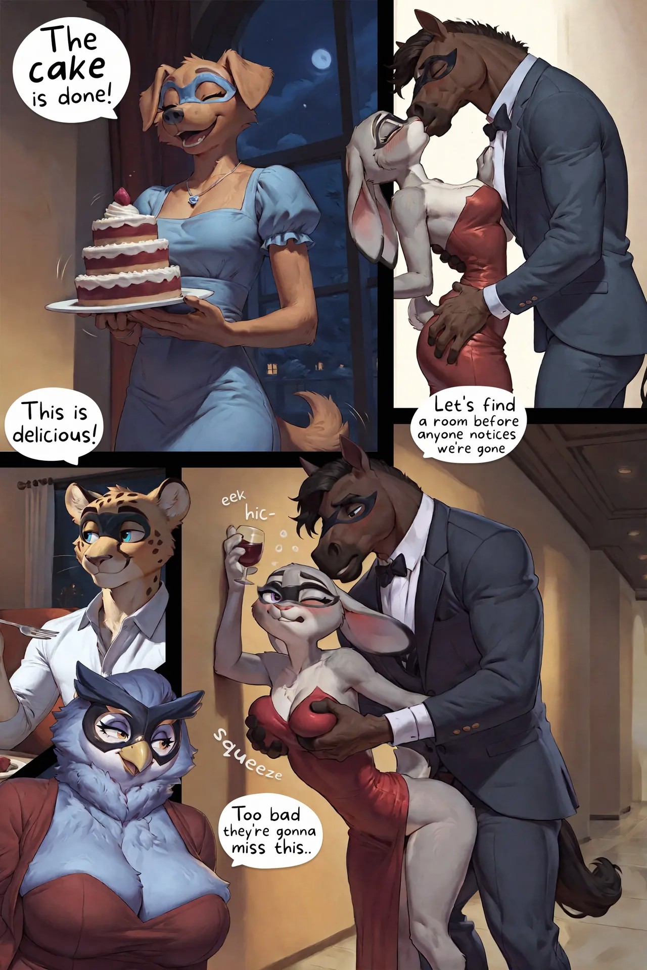 Midnight Masquerade Porn Comic english 05